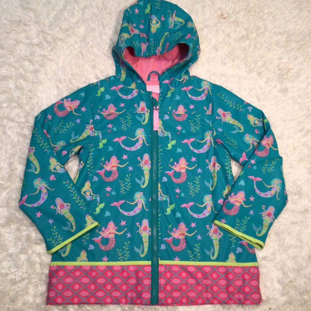 Stephen Joseph Mermaid Raincoat 5/6